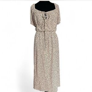 WHO WHAT WEAR Patterned Dress